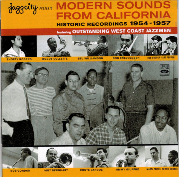 Various : Jazzcity Presents Modern Sounds From California (Historic Recordings 1954 - 1957) (2xCD, Comp, RM)