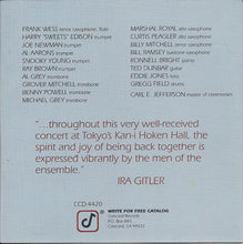 Carica l&#39;immagine nel visualizzatore di Gallery, The Frank Wess - Harry Edison Orchestra : Dear Mr. Basie (CD, Album)
