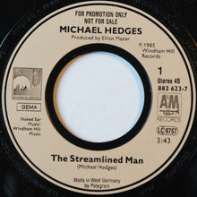 Carica l&#39;immagine nel visualizzatore di Gallery, Michael Hedges : The Streamlined Man (7&quot;, Single, Promo)
