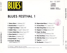 Carica l'immagine nel visualizzatore di Gallery, Various : Blues Festival 1 (CD, Comp)
