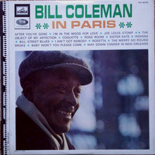Carica l&#39;immagine nel visualizzatore di Gallery, Bill Coleman (2) : Bill Coleman In Paris (LP, Comp, Mono)
