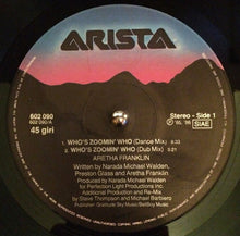 Carica l&#39;immagine nel visualizzatore di Gallery, Aretha Franklin : Who&#39;s Zoomin&#39; Who (12&quot;)
