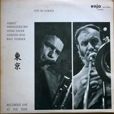 Albert Mangelsdorff Quartet* : Live In Tokyo (LP, Album)