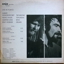 Carica l&#39;immagine nel visualizzatore di Gallery, Albert Mangelsdorff Quartet* : Live In Tokyo (LP, Album)

