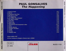 Carica l'immagine nel visualizzatore di Gallery, Paul Gonsalves : The Happening (CD, Comp)
