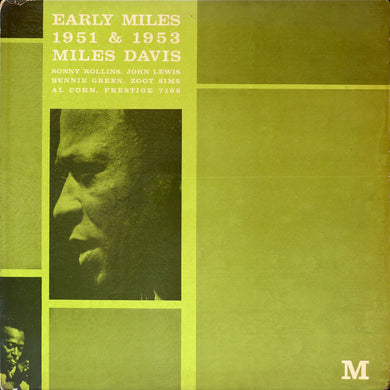 Miles Davis : Early Miles (LP, Comp, Mono, RE, RM)