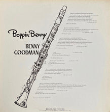 Carica l&#39;immagine nel visualizzatore di Gallery, Benny Goodman : Boppin&#39; Benny  (LP, Comp, Mono)
