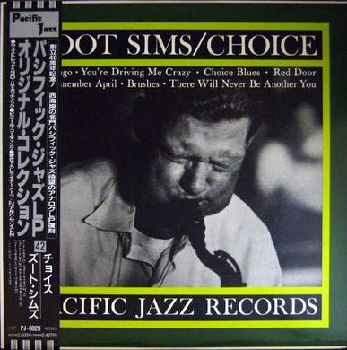 Zoot Sims : Choice (LP, Album, Mono, Dlx, RE)