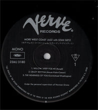 Carica l&#39;immagine nel visualizzatore di Gallery, Stan Getz : More West Coast Jazz (LP, Comp, Mono, RE, wit)
