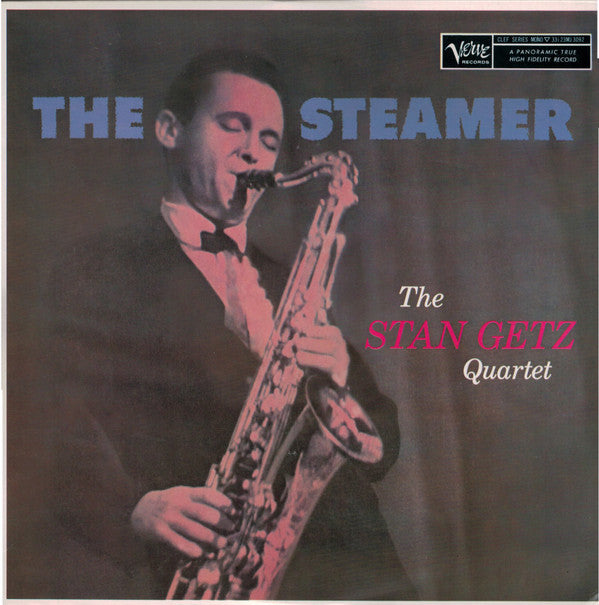 Stan Getz Quartet : The Steamer (LP, Album, Mono, RE, wit)