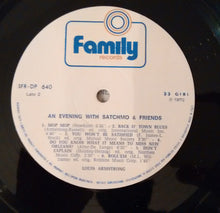 Carica l&#39;immagine nel visualizzatore di Gallery, Louis Armstrong : An Evening With Satchmo &amp; Friends (LP, Comp)
