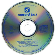 Carica l&#39;immagine nel visualizzatore di Gallery, The Frank Wess Orchestra : Entre Nous (CD, Album)
