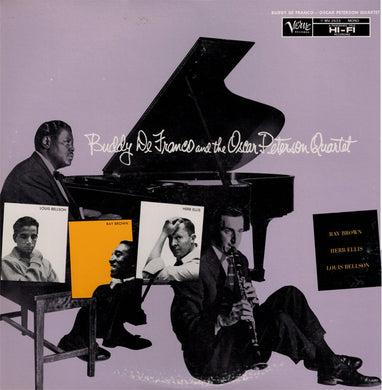 Buddy DeFranco And The Oscar Peterson Quartet : Buddy De Franco And The Oscar Peterson Quartet (LP, Album, Mono, RE)