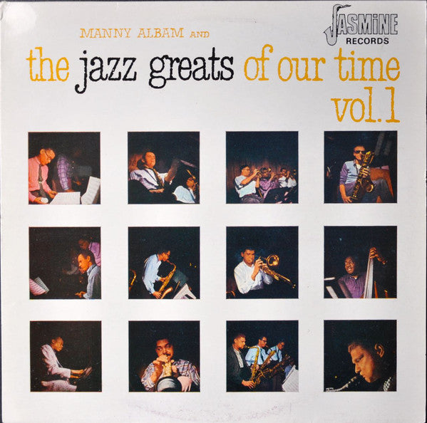 Manny Albam : The Jazz Greats Of Our Time Vol. 1 (LP, Album, RE)