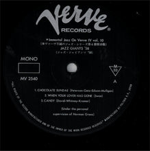 Carica l&#39;immagine nel visualizzatore di Gallery, Stan Getz · Gerry Mulligan · Harry Edison, Louis Bellson And The Oscar Peterson Trio : Jazz Giants &#39;58 (LP, Album, Mono, RE)

