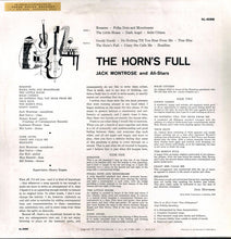 Carica l&#39;immagine nel visualizzatore di Gallery, The Jack Montrose Quintet, Red Norvo : The Horn&#39;s Full (LP, Album, RE)
