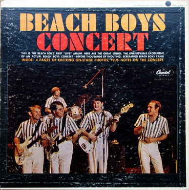The Beach Boys : Concert (LP, Album, Mono, Scr)