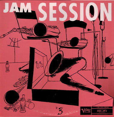 Various : Jam Session # 3 (LP, Album, Mono, RE)
