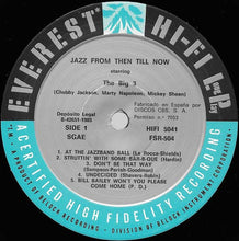Carica l'immagine nel visualizzatore di Gallery, The Big Three (3) : Jazz From Then Till Now  (LP, Mono, RE)
