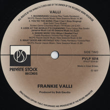 Carica l&#39;immagine nel visualizzatore di Gallery, Frankie Valli : Valli (LP, Album)
