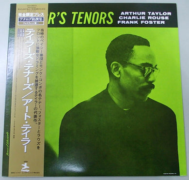 Art Taylor, Charlie Rouse, Frank Foster : Taylor's Tenors (LP, Album, RE)