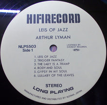 Carica l&#39;immagine nel visualizzatore di Gallery, Arthur Lyman : Leis Of Jazz (LP, Album, RE)
