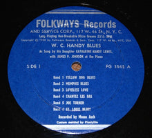 Carica l&#39;immagine nel visualizzatore di Gallery, Katherine Handy Lewis : W. C. Handy Blues Sung By His Daughter Katharine Handy Lewis In Traditional Style (LP, Mono)
