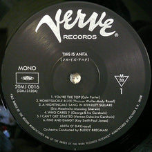 Carica l&#39;immagine nel visualizzatore di Gallery, Anita O&#39;Day : Anita (LP, Album, Mono)

