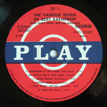 Carica l&#39;immagine nel visualizzatore di Gallery, Jack Miller &amp; His Orchestra : The Famous Seven Of Bert Kaempfert (LP, Album)
