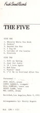 Carica l&#39;immagine nel visualizzatore di Gallery, The Five (5) : The Five (LP, Album, RE)
