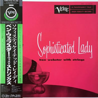 Ben Webster With Strings : Sophisticated Lady (LP, Album, Mono, RE)
