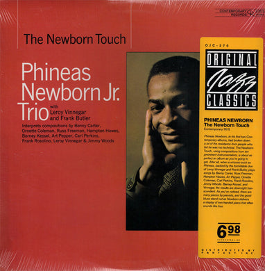 Phineas Newborn Trio : The Newborn Touch (LP, Album, RE)