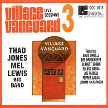 Thad Jones / Mel Lewis Orchestra : Village Vanguard Live Sessions 3 (CD, Album, RM)