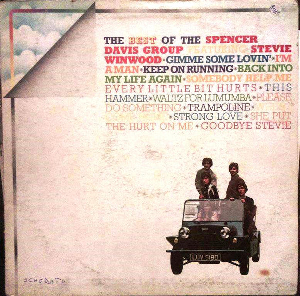 The Spencer Davis Group Featuring Steve Winwood : The Best Of The Spencer Davis Group Featuring Stevie Winwood (LP, Comp, RE)