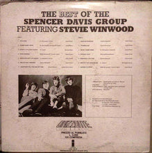 Carica l&#39;immagine nel visualizzatore di Gallery, The Spencer Davis Group Featuring Steve Winwood : The Best Of The Spencer Davis Group Featuring Stevie Winwood (LP, Comp, RE)
