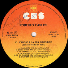 Carica l&#39;immagine nel visualizzatore di Gallery, Roberto Carlos : Io L&#39;Amore E La Mia Solitudine (LP, Album)
