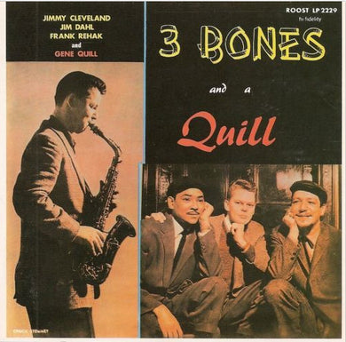 Gene Quill : 3 Bones And A Quill (LP, Album, Mono, RE)