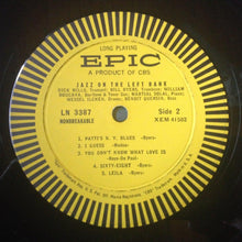 Carica l&#39;immagine nel visualizzatore di Gallery, Various : Jazz On The Left Bank (LP)
