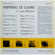 Carica l&#39;immagine nel visualizzatore di Gallery, Peppino Di Capri E I Suoi Rockers : Peppino Di Capri E I Suoi Rockers (LP, Album)
