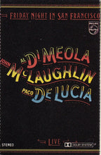 Carica l&#39;immagine nel visualizzatore di Gallery, Al Di Meola, John McLaughlin, Paco De Lucía : Friday Night In San Francisco Live (Cass, Album)
