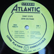 Carica l&#39;immagine nel visualizzatore di Gallery, John Coltrane : Giant Steps (LP, Album, RE)

