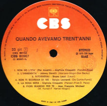 Carica l&#39;immagine nel visualizzatore di Gallery, Various : Quando Avevamo Trent&#39;Anni (2xLP, Comp, Gat)
