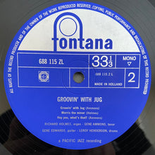 Carica l&#39;immagine nel visualizzatore di Gallery, Richard &quot;Groove&quot; Holmes And Gene Ammons : Groovin&#39; With Jug (LP, Album, Mono)
