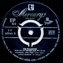 Carica l&#39;immagine nel visualizzatore di Gallery, Chuck Miller (7) / The Diamonds : Baby Doll (7&quot;, EP, Gat)
