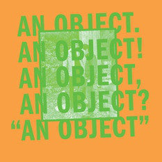 No Age : An Object (CD, Album)