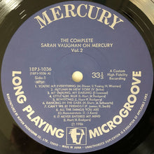 Carica l&#39;immagine nel visualizzatore di Gallery, Sarah Vaughan : The Complete Sarah Vaughan On Mercury Vol. 2 - Sings Great American Songs; 1956-1957 (5xLP, Comp, RM + Box)
