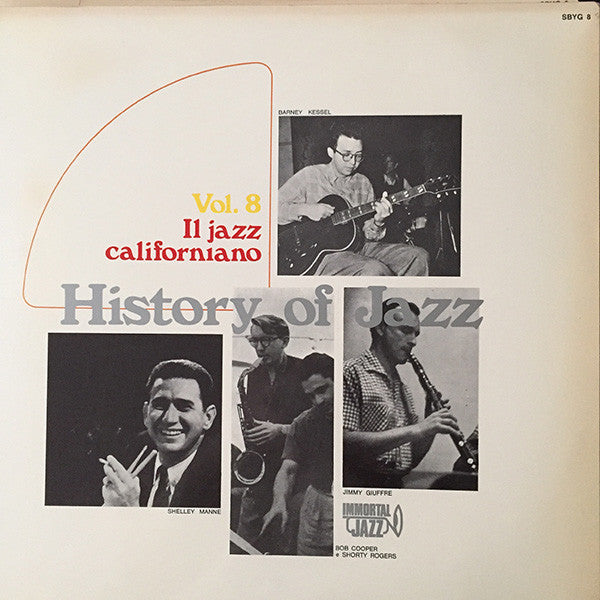 Various : History Of Jazz Vol. 8 - Il Jazz Californiano (LP, Album, Comp)