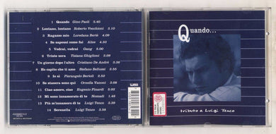 Various : Quando...Tributo A Luigi Tenco (CD, Comp)