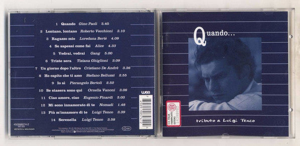Various : Quando...Tributo A Luigi Tenco (CD, Comp)