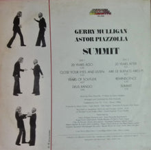 Carica l&#39;immagine nel visualizzatore di Gallery, Gerry Mulligan / Astor Piazzolla : Summit (LP, Album)
